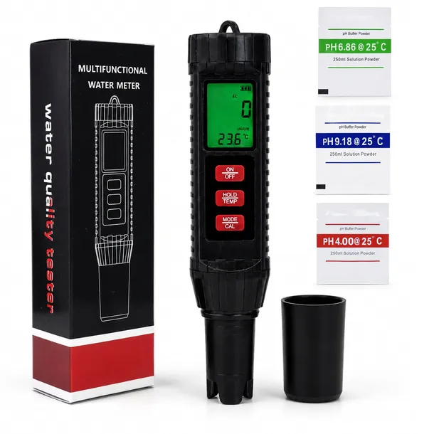 Tester Jakości Wody 7w1 pH TDS EC ORP SAL S.G. TEMP Miernik WODARO