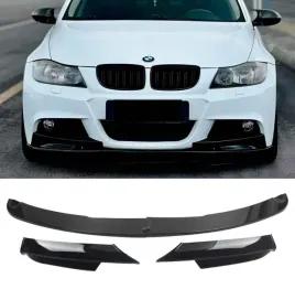 bmw-e90-e91-2005-2008-przedlift-m-pakiet-dokladka-zderzaka-przod-czarny-m3