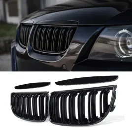 bmw-e90-e91-2005-2008-pre-lci-grill-nerki-atrapa-chlodnicy-m3-look-czarny