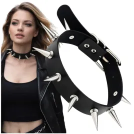 kolczatka-skorzany-naszyjnik-obroza-choker-kolce