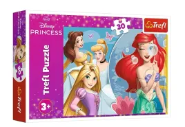 puzzle-30-elementow-piekny-dzien-ksiezniczek-disney-princess-trefl-27x20-cm