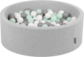 suchy-basen-z-pilkami-kiddymoon-90x30-cm-200-kulek-7-cm-szary-mieta