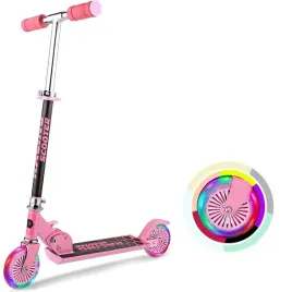 hulajnoga-dziecieca-skladana-weskate-led-dwukolowa-lekka-rozowa-do-50kg
