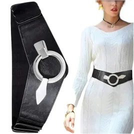 czarny-gorset-pasek-damski-szeroki-eko-skora-stylowy-guma-pas-skorzany-boho