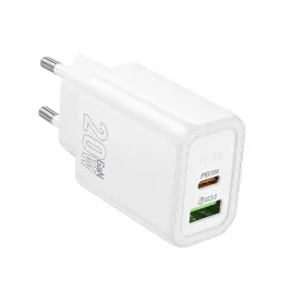 hoco-ladowarka-sieciowa-usb-a-typ-c-pd-qc3-0-3a-20w-n61-biala