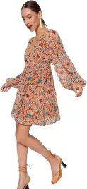 trendyol-sukienka-mini-z-dlugim-rekawem-w-wzory-i-wiazaniem-38-5ab