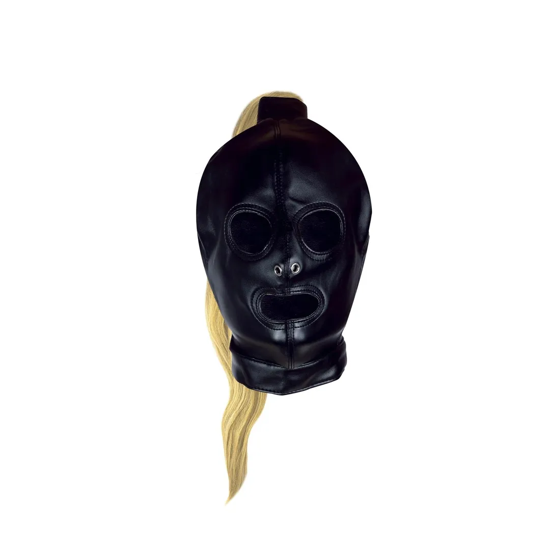 mask-with-blonde-ponytail-black