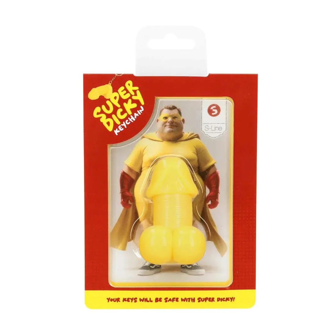 super-dicky-keychain-yellow