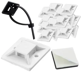 uchwyt-opaski-zaciskowej-kablowej-na-tasme-20x20-mm-bialy-50-szt