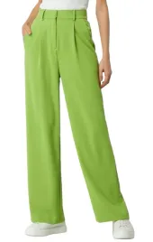 minus-zielone-spodnie-wysoki-stan-proste-eleganckie-44-jqb