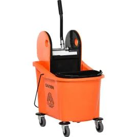 wozek-do-sprzatania-dla-domu-i-biura-z-wiadrem-36l-czarno-pomaranczowy