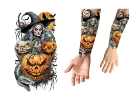 tatuaz-zmywalny-dynie-i-wiedzmy-14x30-cm-1-szt