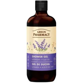 green-pharmacy-zel-pod-prysznic-lawenda-i-olej-lniany-naturalny-95percent-500ml