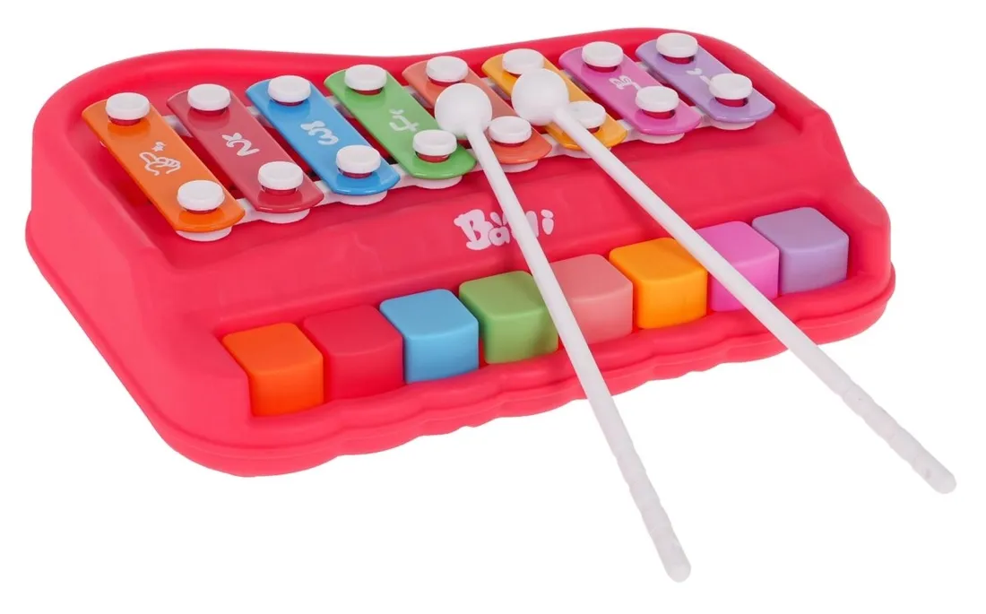 pianinko-cymbalki-czerwone-stan-nowy