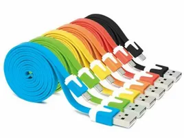kabel-micro-usb-1m-plaski-kolory