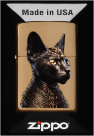 zapalniczka-zippo-egyptian-cat-design-60007364-wiatroodporna-benzynowa
