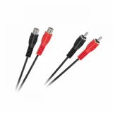 kabel-2-rca-2-rca-gniazdo-3m