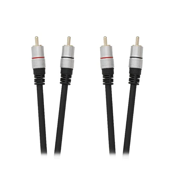 kabel-2-rca-2-rca-3m-silver-blow