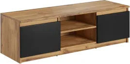 prosta-szafka-rtv-120-cm-pod-telewizor-2-szafki-i-polki-mat-czarny