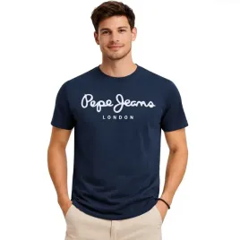 t-shirt-meski-pepe-jeans-future-pm508210-granatowy