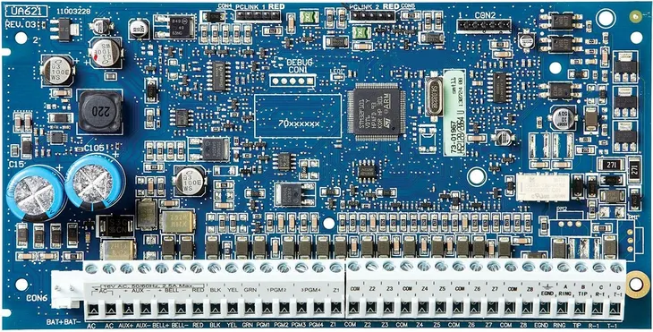 dsc-centrala-hs2128-eu-board-only-no-man-hs2128pcbe