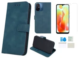 etui-z-klapka-do-xiaomi-redmi-12c-skorzane-zamykane-case-folia-ochronna