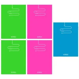 herlitz-neon-color-blocking-zeszyt-w-linie-a5-mix-60-kartek-zestaw-5-sztuk