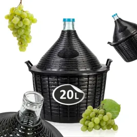 balon-na-wino-20l-cydr-w-koszu-gasior-do-wina-20-l-butla-grube-szklo