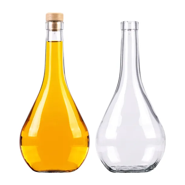 Szklana butelka ŁEZKA 0,5 L 500 ml na LIKIER BIMBER NALEWKĘ WÓDKĘ + KOREK