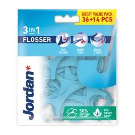 jordan-flosser-3in1-wykalaczki-z-nicia-i-czyscikiem-do-jezyka-50-sztuk