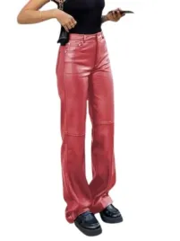 shein-spodnie-damskie-czerwone-na-zamek-xl-l2f