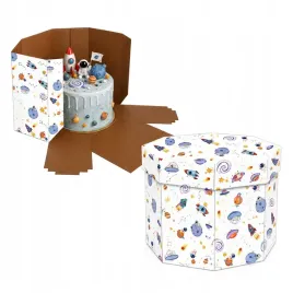 pudelko-kartonowe-na-tort-i-ciasto-32-cm-biale-wzor-w-kosmos-dzieciece