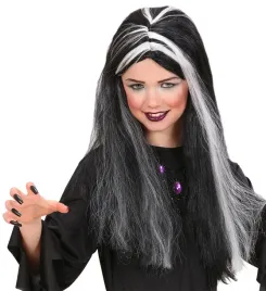 peruka-wiedzma-czarna-czarownica-wednesday-halloween