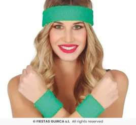 zestaw-fitness-frotki-opaska-lata-80-90-disco-zielone-sciagacze