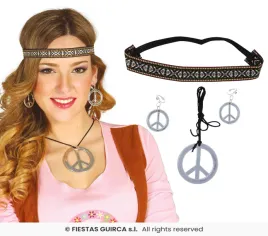 bizuteria-hipiski-kolczyki-naszyjnik-opaska-zestaw-hippie-lata-60-70