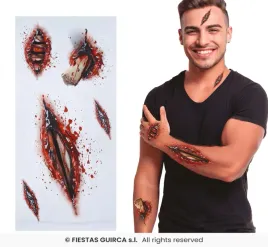 tatuaze-rany-samoprzylepne-charakteryzacja-krew-halloween