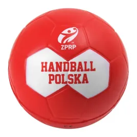pilka-reczna-piankowa-smj-zprp-47-cm-pu-czerwona-miekka-dla-dzieci-tania