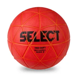 pilka-reczna-plazowa-select-trio-soft-czerwony-r-3-dobrze-widoczna-trwala