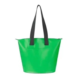 torba-plazowa-wodoodporna-pvc-z-paskiem-na-ramie-11l-zielona-pojemna