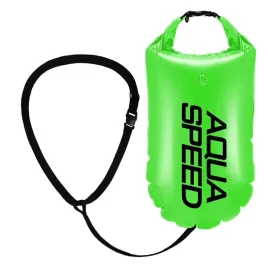 bojka-aqua-speed-open-water-swim-buoy-17-l-zielona-pojemna-wytrzymala