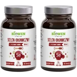 zestaw-2x-biowen-selen-organiczny-100-kaps-odpornosc-wlosy-paznokcie