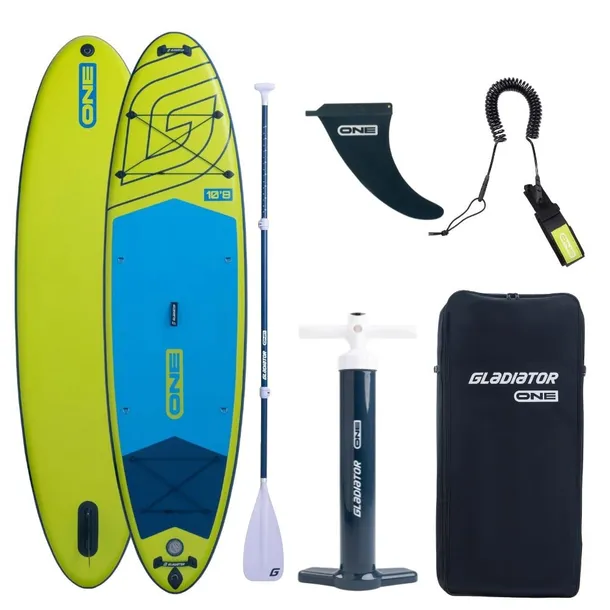 Deska SUP Gladiator One 10'8 Lime pompowana uniwersalna ekonomiczna