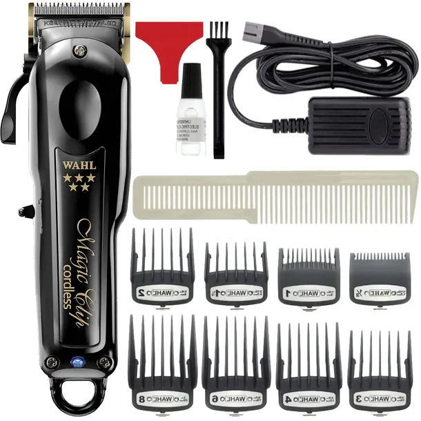 BEZPRZEWODOWA MASZYNKA DO WŁOSÓW WAHL CORDLESS MAGIC CLIP BLACK LIMITED USA