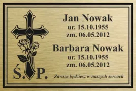 tablica-nagrobna-30x20cm-dibond-szczotka-zlota-z7-30-x-20-cm