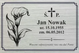 tablica-nagrobna-30x20cm-dibond-szczotka-srebrna-s8-30-x-20-cm