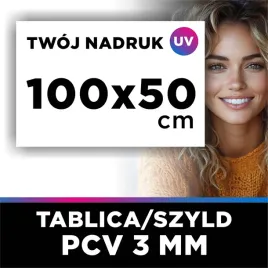tablica-szyld-reklama-100x50cm-pcv-3mm-druk-uv-wlasny-nadruk