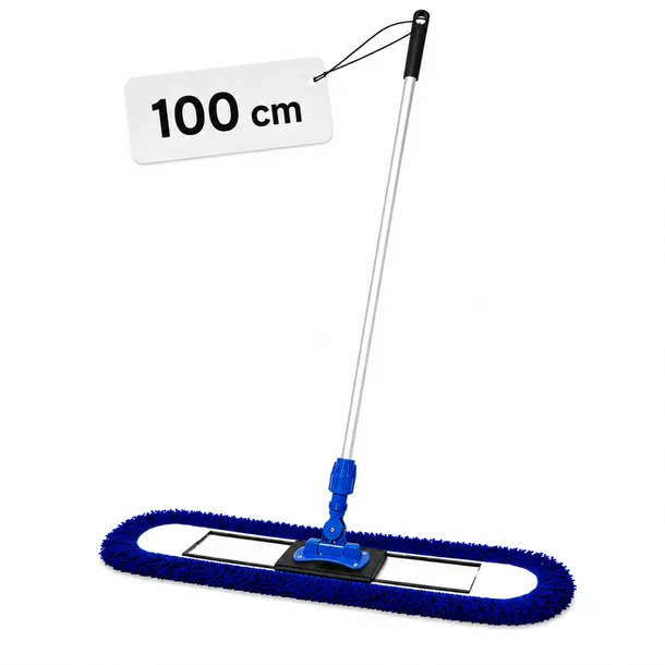 Mop Płaski Przemysłowy 100cm Akrylowy Do Mycia Zamiatania KLUGER DUST Solid