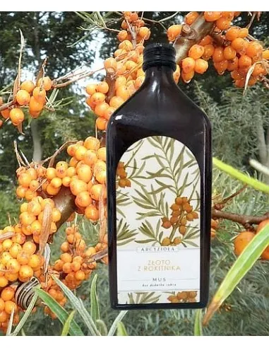 ARCYZIOŁA Sok mus z rokitnika - bez dodatku cukru - 500 ml