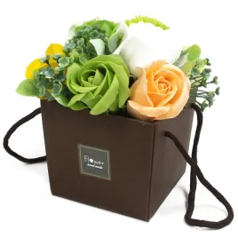 mydlany-bukiet-kwiatowy-flower-box-zapachowy-zolto-pomaranczowy