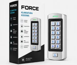 force-klawiatura-kodowa-kpb-1ch-s-szyfrator-czytnik-kart-rfid